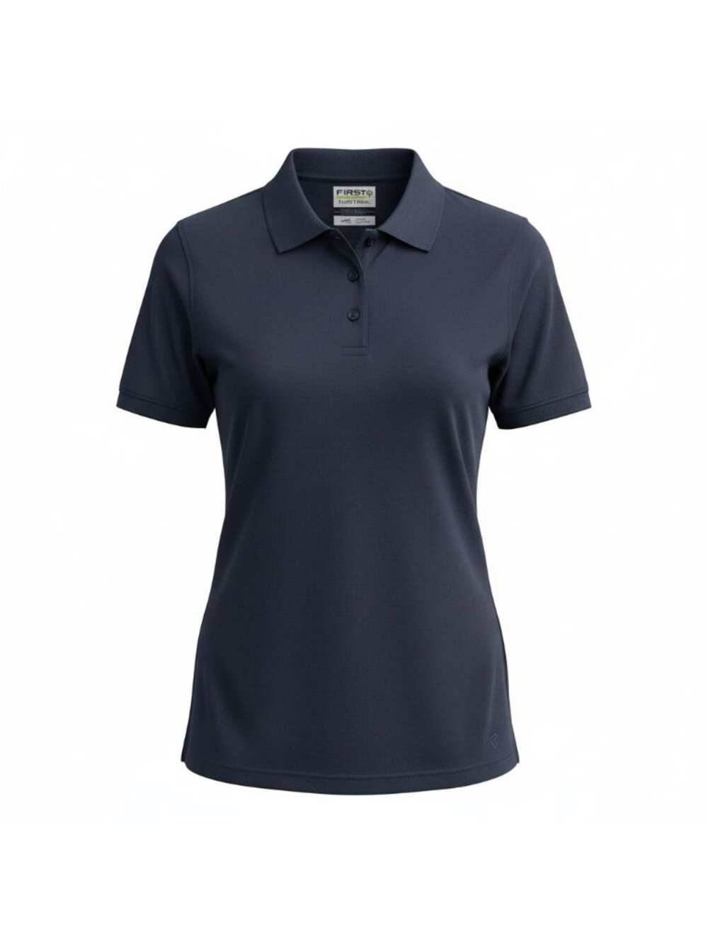 First Tactical Women’s Performance Polo Navy Blue Size Large Short Sleeve Top